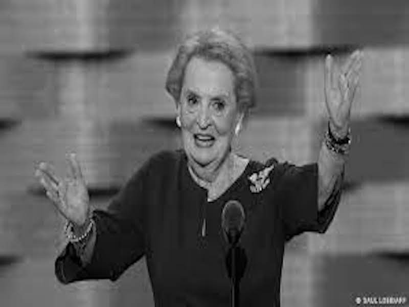 Muere Madeleine albright PAUSA.MX