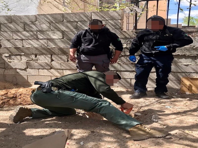 Realiza FGE cateos PAUSA.MX