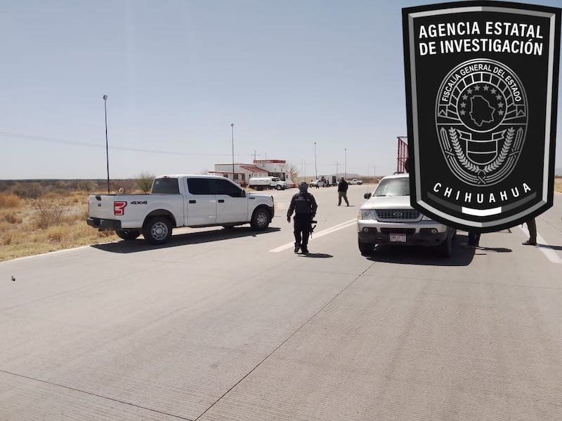 Operativo en carretera Parral PAUSA.MX