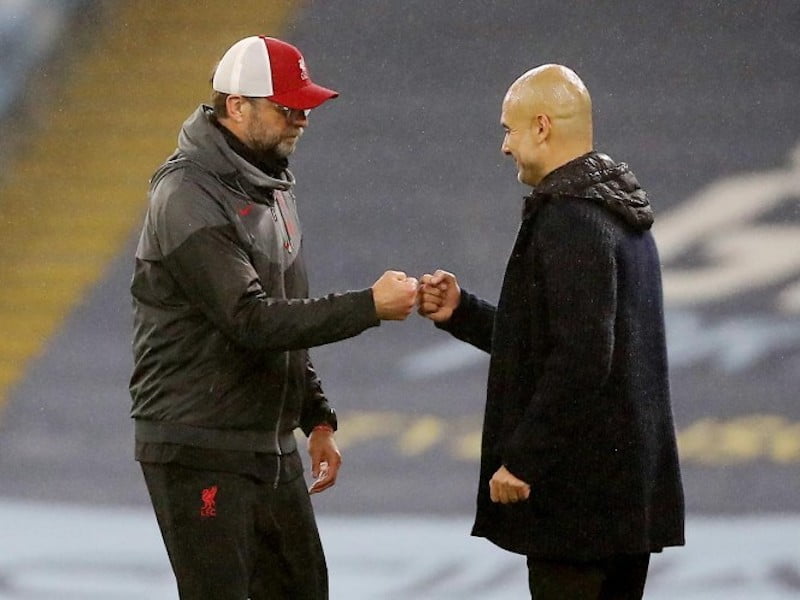 Klopp y Guardiola PAUSA.MX