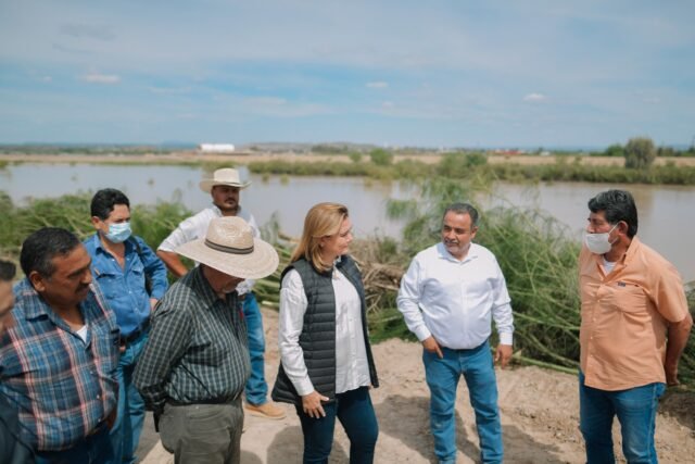 Noticias Chihuahua PAUSA.MX Supervisa Gobernadora avances de obras para prevenir inundaciones en Ojinaga