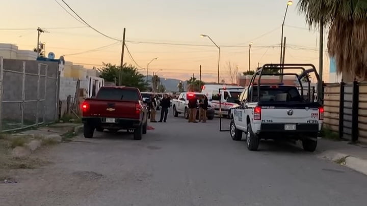 Intento de ejecución en Paseos del Camino Real. Imagen tomada de Reporte Chihuahua