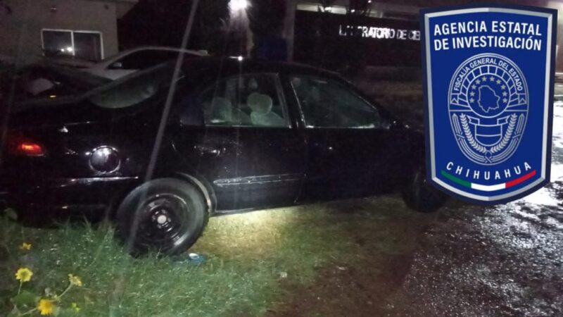 Noticias Chihuahua Pausa.MX Asegura AEI vehículo y 13 gramos de cristal en la ciudad de Cuauhtémoc