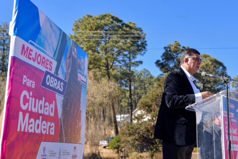 Noticias Chihuahua Pausa.MX Arranca Estado obras de ampliación de la red de agua potable en beneficio de 250 familias de ciudad Madera