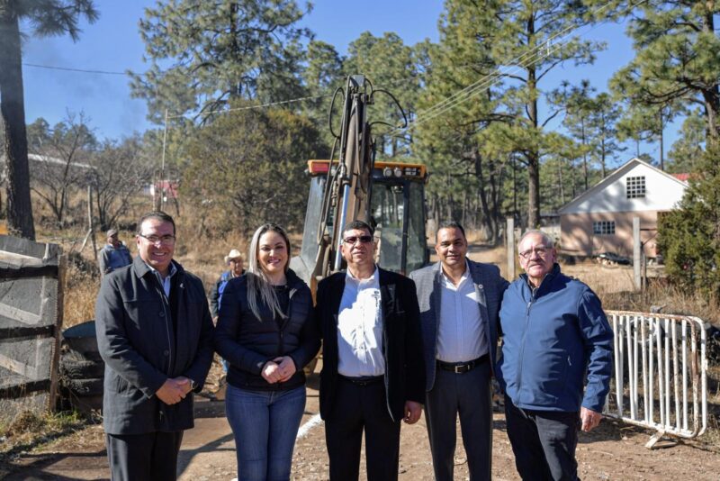 Noticias Chihuahua Pausa.MX Arranca Estado obras de ampliación de la red de agua potable en beneficio de 250 familias de ciudad Madera