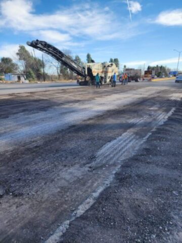 Noticias Chihuahua Pausa.MX Garantiza Obras Públicas calidad en rehabilitación de la carretera Delicias- Meoqui