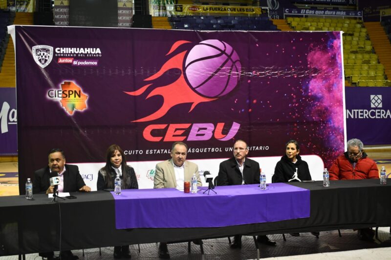 Noticias Chihuahua Pausa.MX Presentan oficialmente creación del Circuito Estatal de Básquetbol Universitario