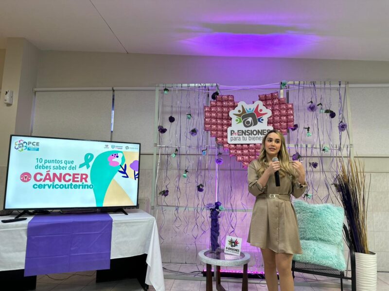 Noticias Chihuahua Pausa.MX Imparte Pensiones Civiles plática sobre el cáncer cervicouterino