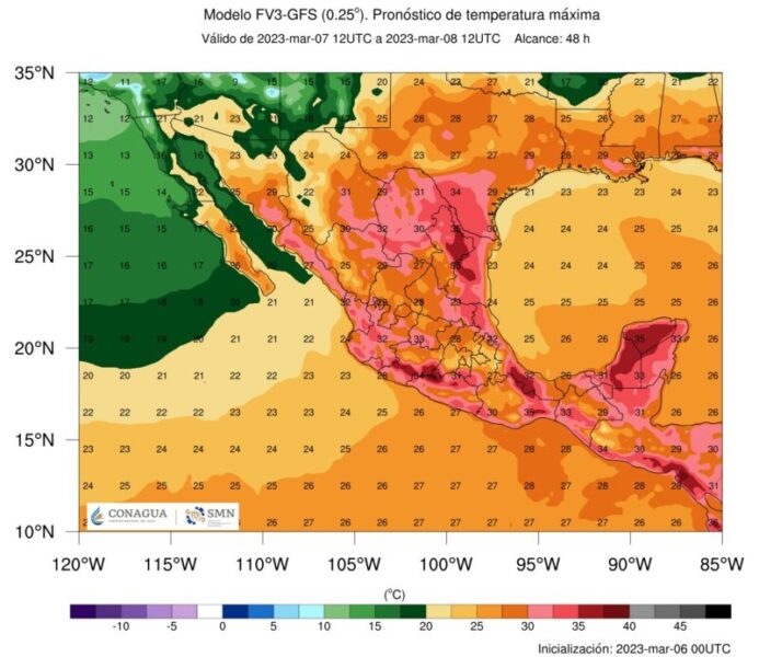 Noticias Chihuahua Pausa.MX Prevé Protección Civil Estatal temperaturas calurosas para esta semana