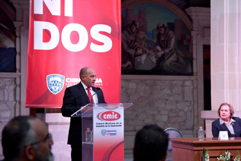 Noticias Chihuahua Pausa.MX Gobernadora Maru Campos toma protesta a nuevo Consejo Directivo de la CMIC Delegación Chihuahua