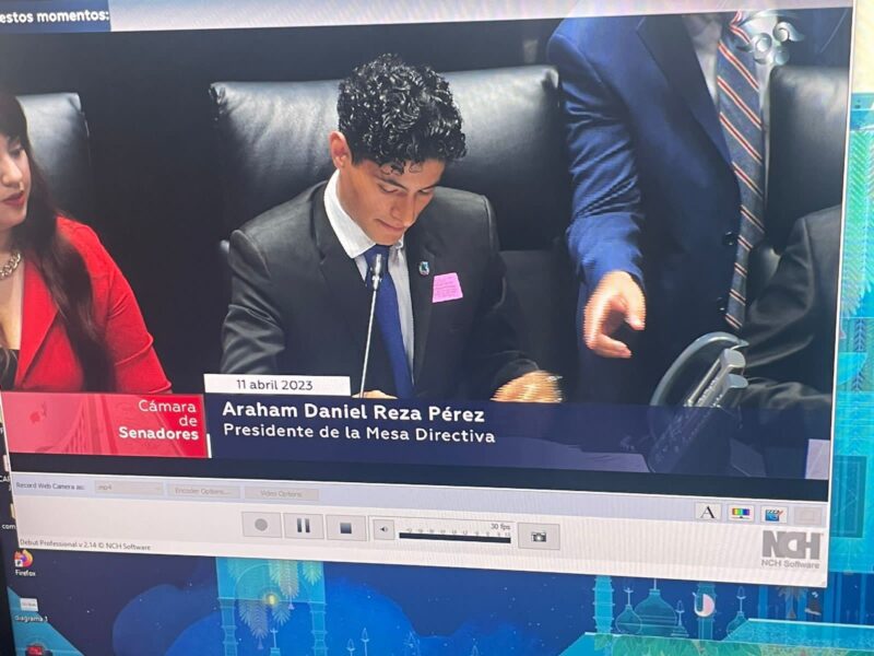 Noticias Chihuahua PAUSA.MX Celebra la UACH su primer Parlamento Universitario en el Senado de la República