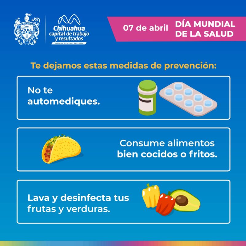 Noticias Chihuahua Pausa.MX Comparte IMPAS recomendaciones para prevenir enfermedades gastrointestinales