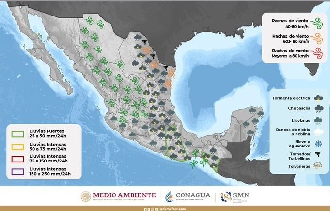 Noticias Chihuahua Pausa.MX Se pronostica fin de semana con vientos moderados y alza en el promedio de temperaturas