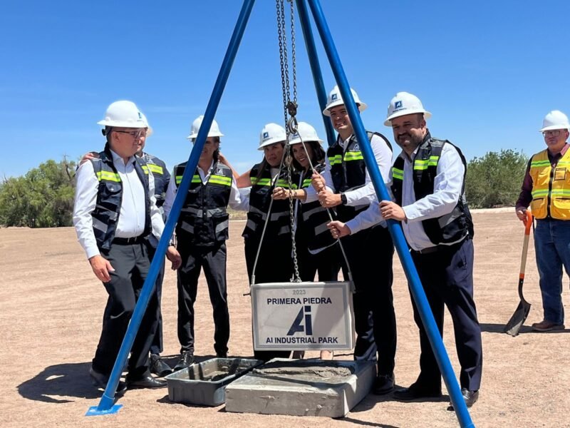 Noticias Chihuahua PAUSA.MX Anuncia Marco Bonilla que vendrán más proyectos industriales, tras arrancar construcción de nuevo parque