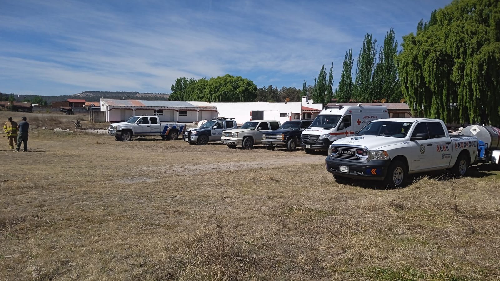 Noticias Chihuahua PAUSA.MX Activa Protección Civil Estatal operativo de apoyo a brigadas contra incendios forestales en la Sierra Tarahumara