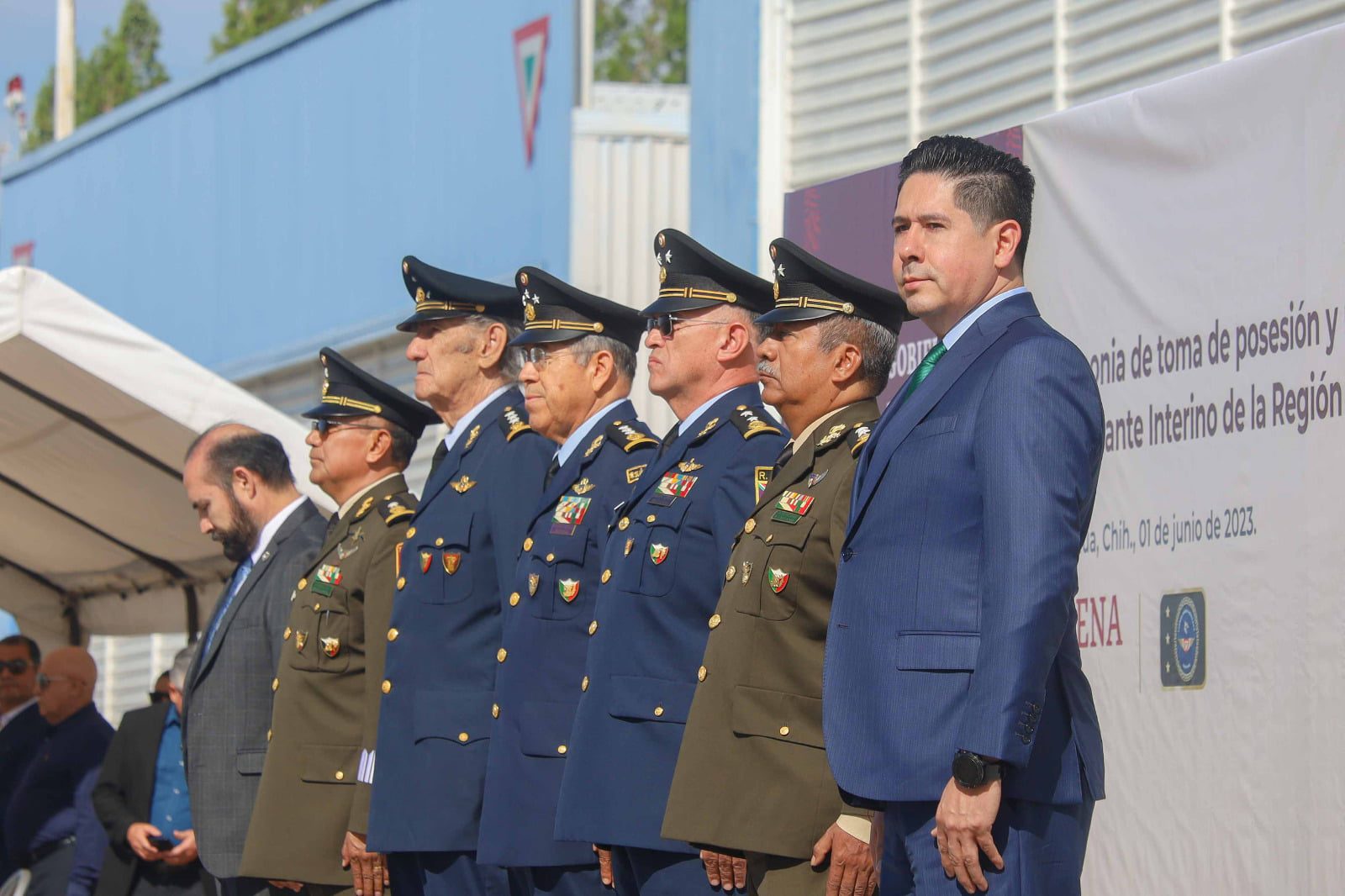 Noticias Chihuahua PAUSA.MX Rinde protesta el general Alfonso Rodríguez como comandante interino de la Región Aérea Noreste
