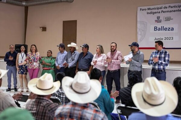 Instala SPyCI Foro de Participación Indígena en Balleza