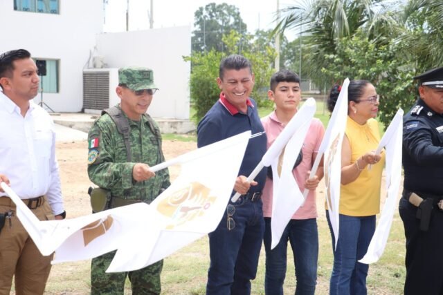 “CHEPE” CONTRERAS DA BANDERAZO DE INICIO DEL OPERATIVO VACACIONAL DE VERANO 2023