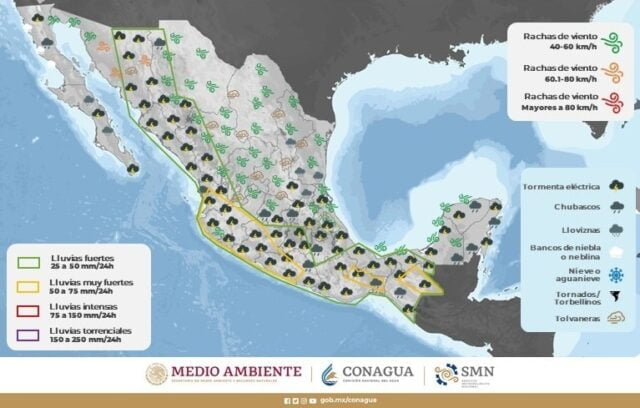 Noticias Chihuahua PAUSA.MX Generará Monzón Mexicano lluvias en zonas de la Sierra Tarahumara