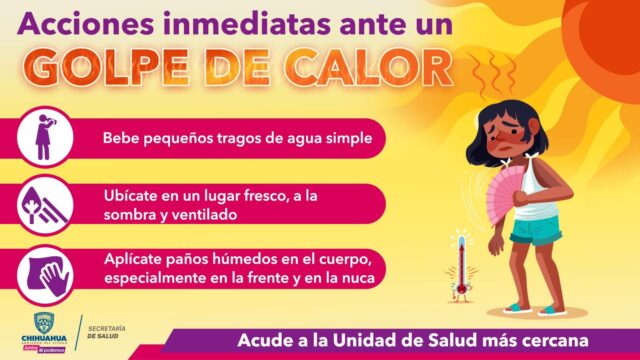 Noticias Chihuahua PAUSA.MX Emite Secretaría de Salud recomendaciones ante padecimientos en temporada de calor