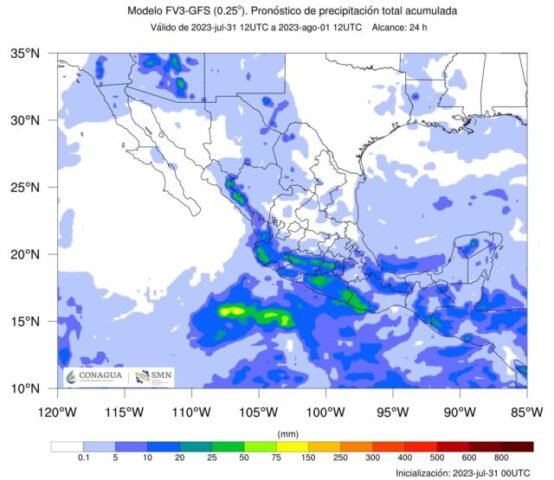 Noticias Chihuahua PAUSA.MX Persiste probabilidad de lluvias para las próximas 72 horas en la entidad