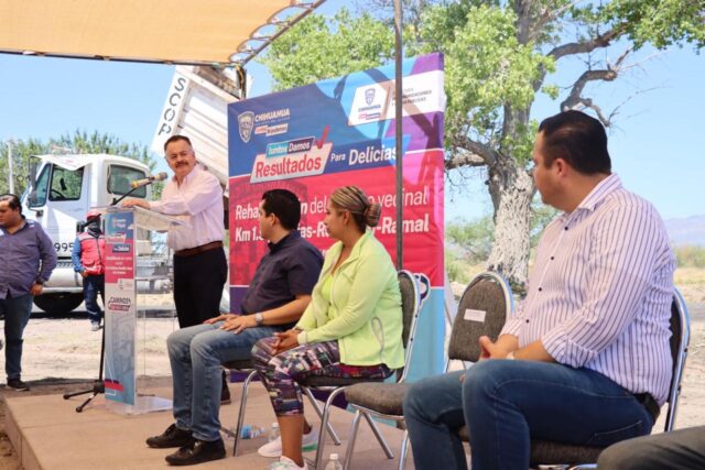 Noticias Chihuahua PAUSA.MX Arranca Mario Vázquez programa “Caminos que nos unen” en Delicias con inversión de 30 mdp