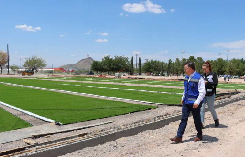 Noticias Chihuahua PAUSA.MX “Entregaremos espacios dignos para las familias chihuahuenses en la Deportiva Sur”: Mario Vázquez