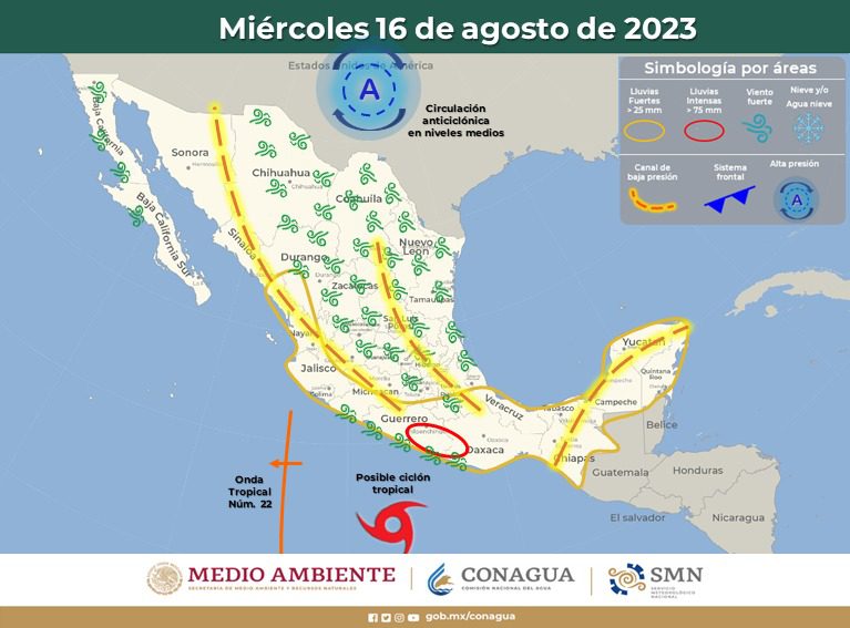 Noticias Chihuahua PAUSA.MX Prevé Protección Civil Estatal disminución de precipitaciones en el estado a partir del martes
