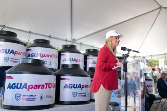 Noticias Chihuahua PAUSA.MX Gobernadora Maru Campos pone en marcha el programa "Agua para Todos"