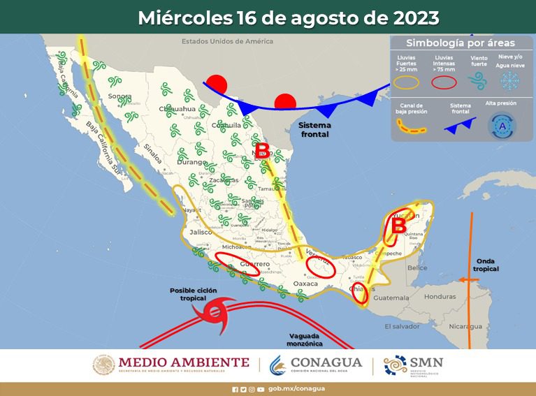 Noticias Chihuahua PAUSA.MX Se concentrarán lluvias sobre la región serrana: Protección Civil Estatal