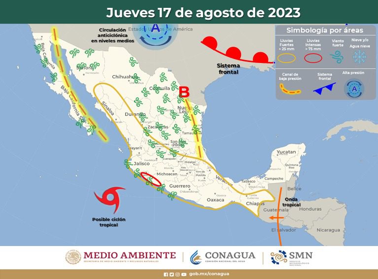 Noticias Chihuahua PAUSA.MX Se concentrarán lluvias sobre la región serrana: Protección Civil Estatal