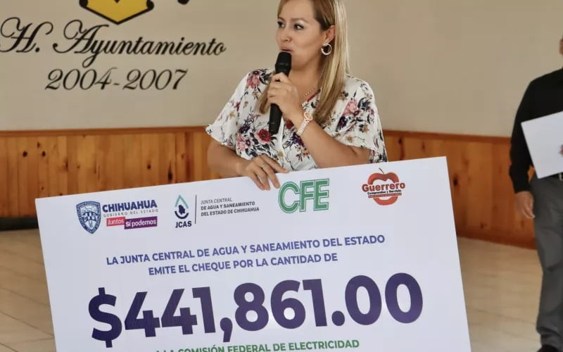 Noticias Chihuahua PAUSA.MX Unen esfuerzos JCAS, Gobierno Municipal de Guerrero, JMAS Guerrero y JRAS “Adolfo López Mateos” para garantizar el acceso al agua potable en Tomochi