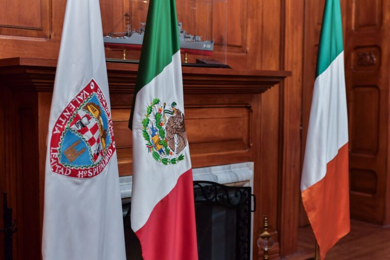 Noticias Chihuahua PAUSA.MX Recibe gobernadora Maru Campos a la embajadora de Irlanda en México