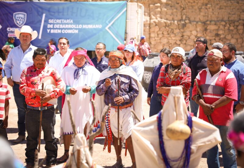 Noticias Chihuahua PAUSA.MX Celebra Estado feria de servicios en San José Baqueachi, Carichí
