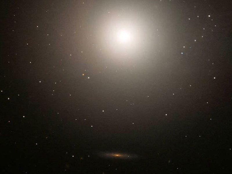 Así luce una galaxia con 100 mil millones de estrellas