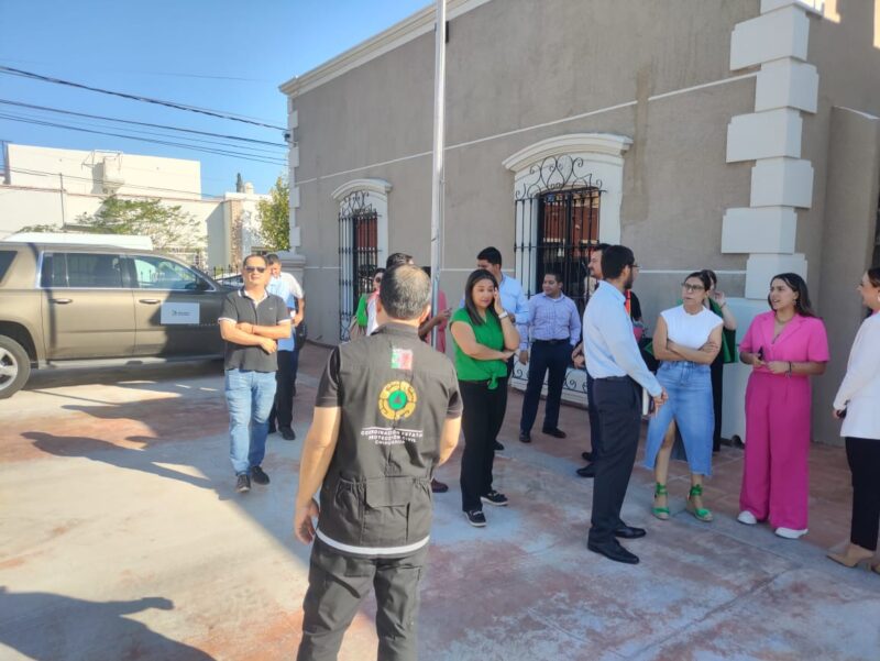 Noticias Chihuahua PAUSA.MX Participan cerca de 4 mil personas en primeros simulacros por la Semana Estatal de Protección Civil