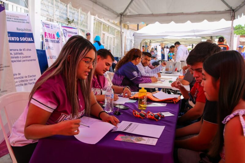 Noticias Chihuahua PAUSA.MX Beneficia Feria de Servicios a más de 450 personas en San Francisco del Oro