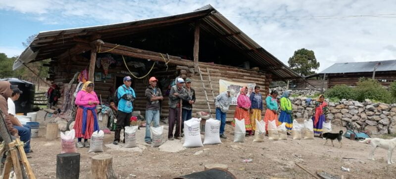 Noticias Chihuahua PAUSA.MX Entrega Estado apoyos alimenticios a 240 familias de pueblos originarios en Bocoyna
