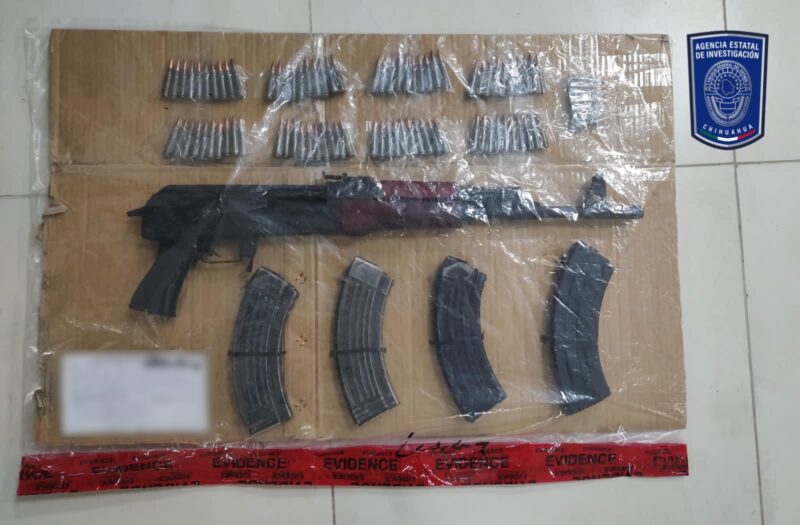 Noticias Chihuahua PAUSA.MX Detenido en flagrancia por delitos contra la salud y portación de armas de uso exclusivo del Ejército