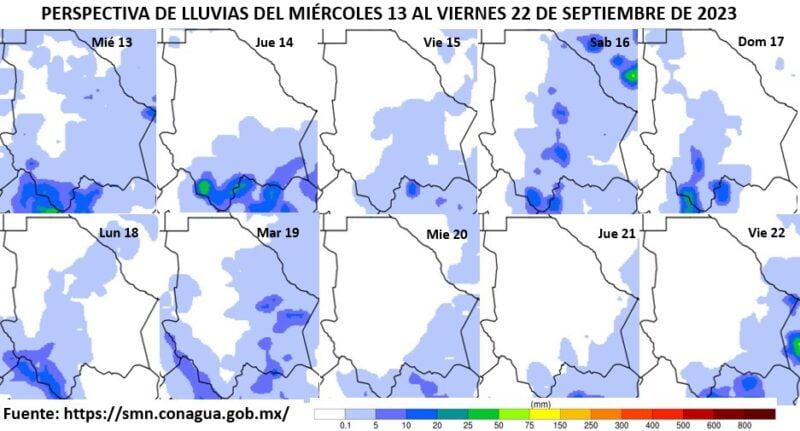 Noticias Chihuahua PAUSA.MX Prevalece pronóstico de lluvias para gran parte del territorio estatal