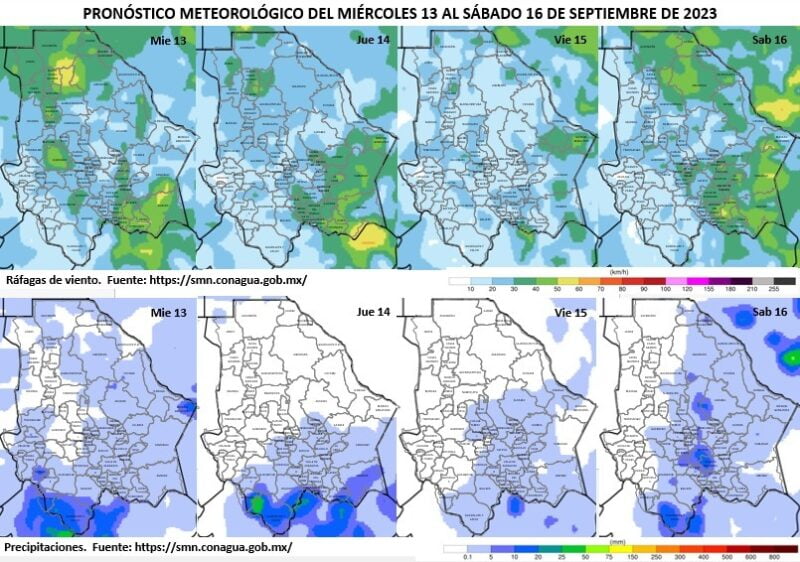 Noticias Chihuahua PAUSA.MX Prevalece pronóstico de lluvias para gran parte del territorio estatal