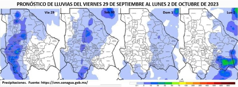 Noticias Chihuahua PAUSA.MX Prevé CEPC posible entrada del Frente Frío Número 4 a la entidad para este domingo
