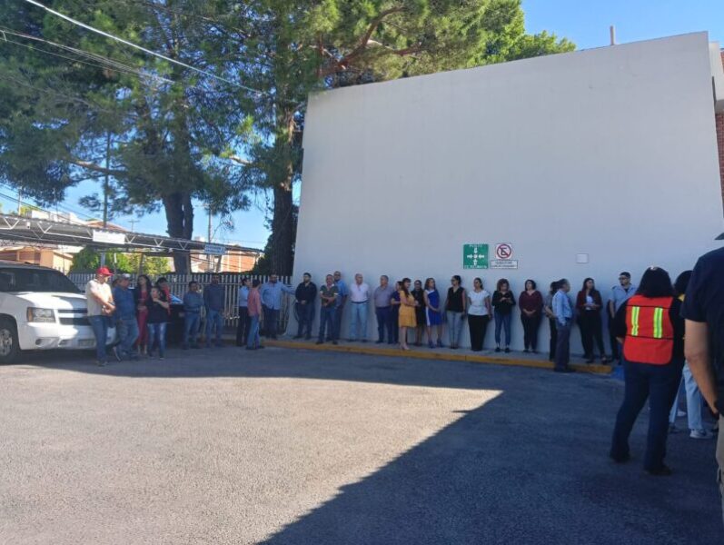 Noticias Chihuahua PAUSA.MX Participan cerca de 4 mil personas en primeros simulacros por la Semana Estatal de Protección Civil