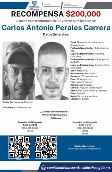 Noticias Chihuahua PAUSA.MX Efectúa CLB trabajos de búsqueda en vida en el municipio de Galeana y Buenaventura
