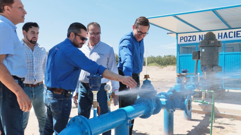 Noticias Chihuahua PAUSA.MX Ponen en operación pozo en Jiménez con inversión de casi 20 mdp