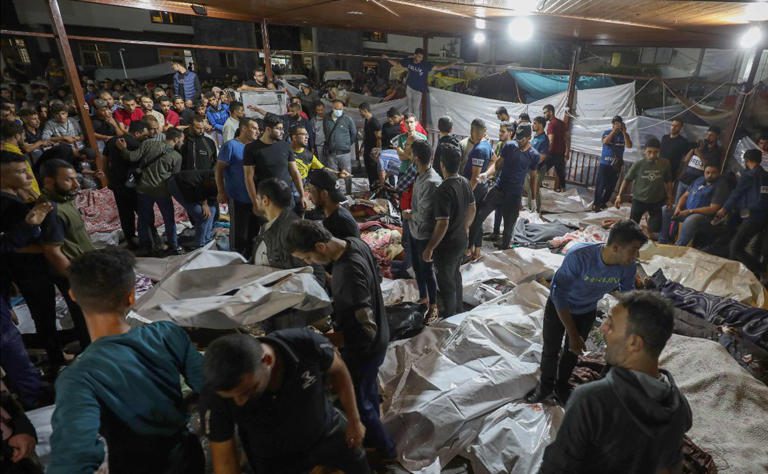 Gobierno de México condena enérgicamente ataque a hospital en Gaza que dejó cientos de muertos