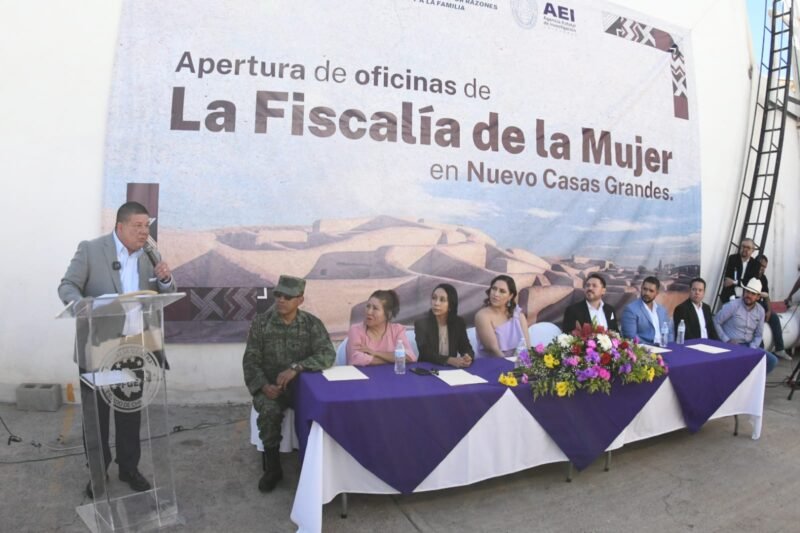 Noticias Chihuahua PAUSA.MX Inaugura FGE oficinas de la Fiscalía Especializada de la Mujer en Nuevo Casas Grandes