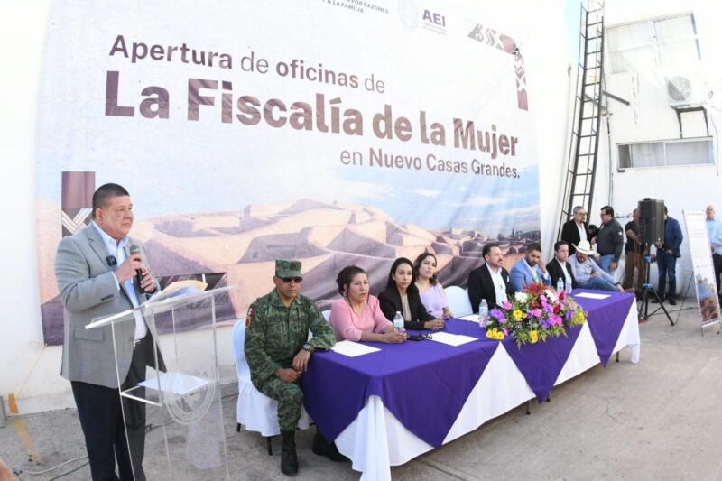 Noticias Chihuahua PAUSA.MX Inaugura FGE oficinas de la Fiscalía Especializada de la Mujer en Nuevo Casas Grandes