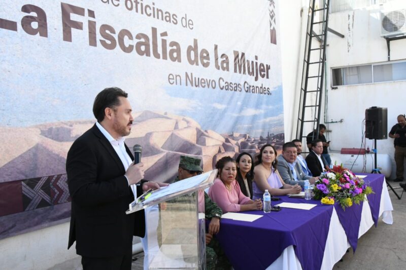 Noticias Chihuahua PAUSA.MX Inaugura FGE oficinas de la Fiscalía Especializada de la Mujer en Nuevo Casas Grandes