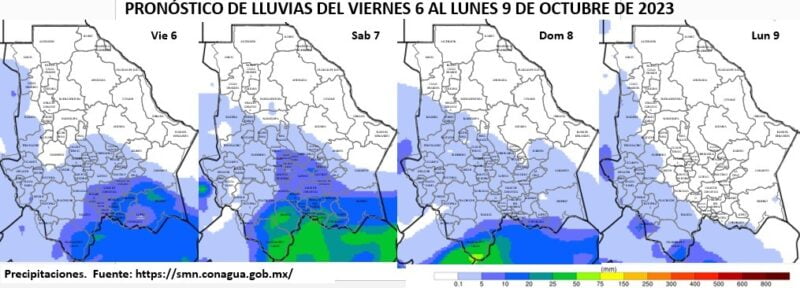 Noticias Chihuahua PAUSA.MX Pronostica Protección Civil precipitaciones para las regiones centro y sur del estado durante el fin de semana